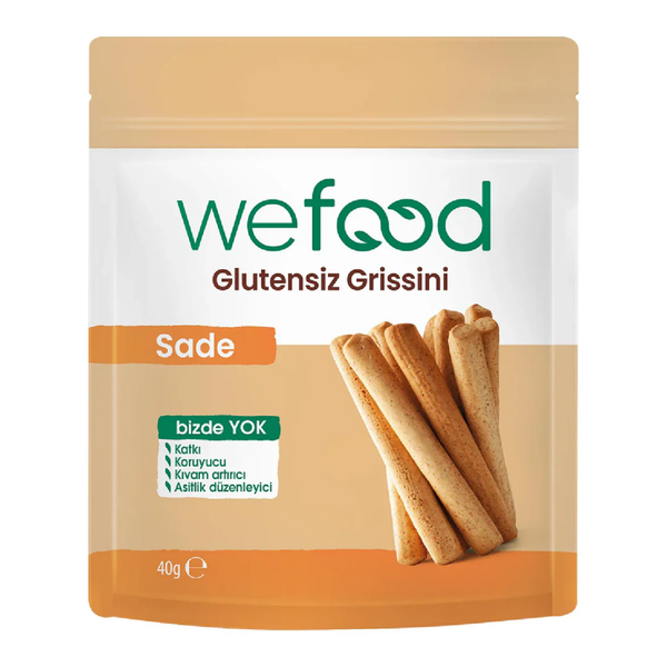 WEFOOD Glutensiz Grissini Sade 40g