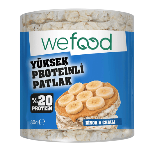 WEFOOD Kinoalı Protein Patlak 80g