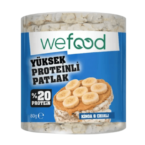 WEFOOD Kinoalı Protein Patlak 80g