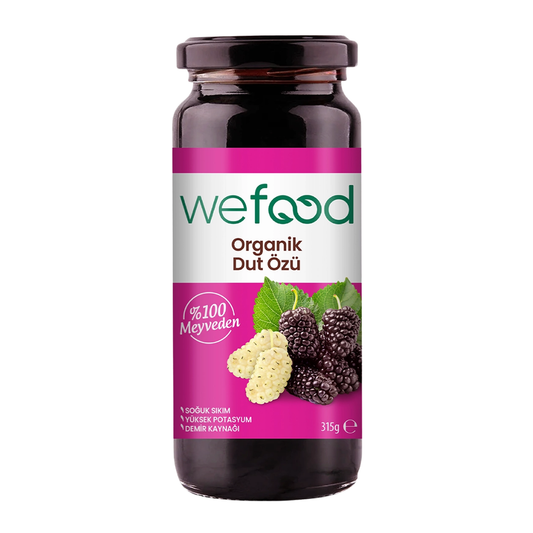 WEFOOD Organik Dut Özü 315g (Soğuk Sıkım)