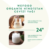 WEFOOD Organik Hindistan Cevizi Yağı 150ml (Soğuk Sıkım)