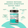 WEFOOD Organik Hindistan Cevizi Yağı 300ml (Soğuk Sıkım)
