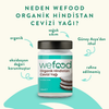 WEFOOD Organik Hindistan Cevizi Yağı 300ml (Soğuk Sıkım)