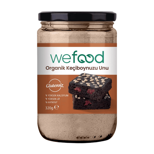 WEFOOD Organik Keçiboynuzu Unu 320g