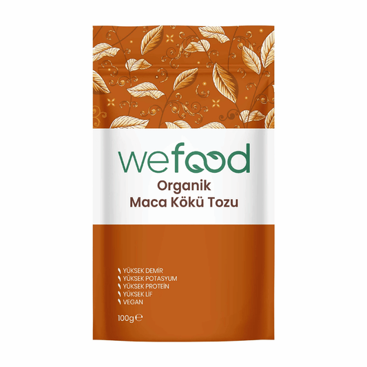 WEFOOD Organik Maca Tozu 100g (Maka Tozu)