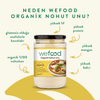 WEFOOD Organik Glutensiz Nohut Unu 350g