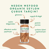 WEFOOD Organik Seylon Tarçın Çubuk 20g