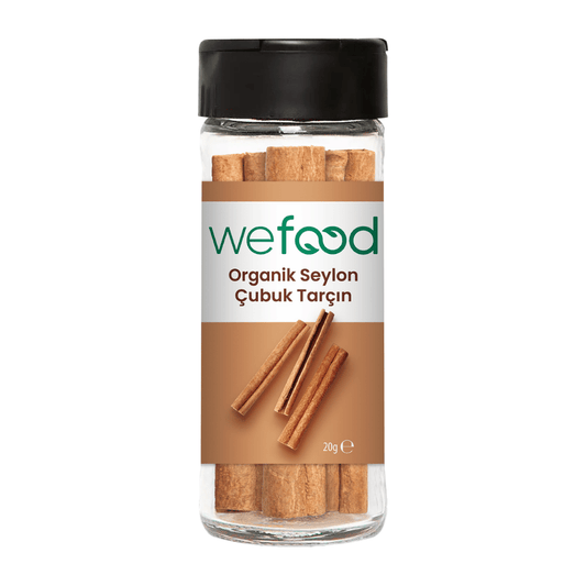 WEFOOD Organik Seylon Tarçın Çubuk 20g