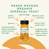 WEFOOD Organik Zerdeçal Tozu 55g