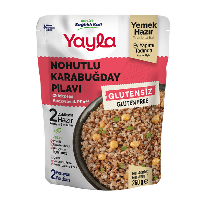 YAYLA Glutensiz Nohutlu Karabuğday Pilavı 250g