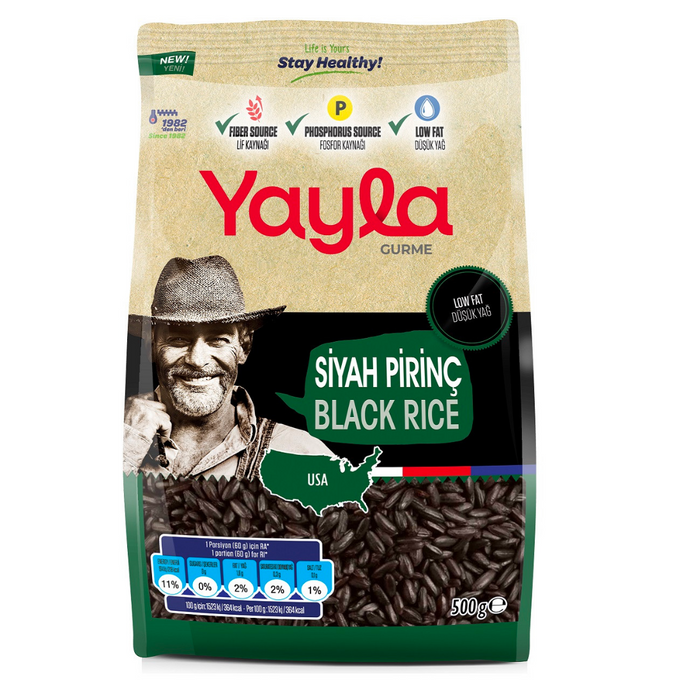 YAYLA Gurme Siyah Pirinç 500g