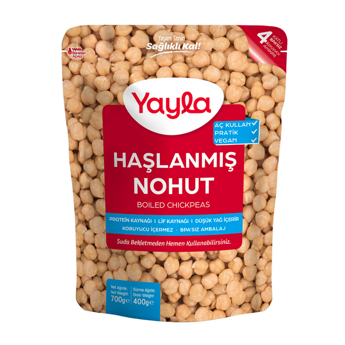 YAYLA Haşlanmış Nohut 700g