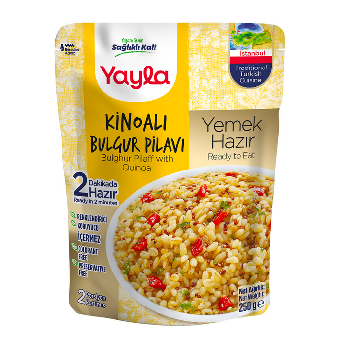 YAYLA Hazır Kinoalı Bulgur Pilavı 250g