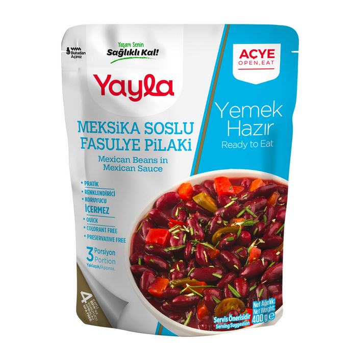 YAYLA Hazır Meksika Soslu Pilaki 400g