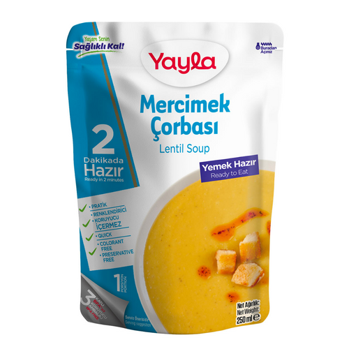 YAYLA Hazır Mercimek Çorbası 250g