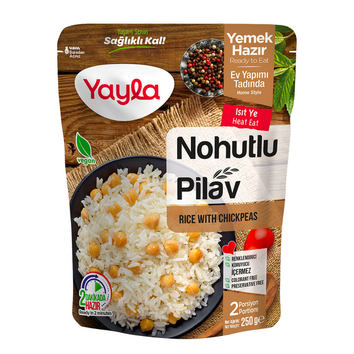 YAYLA Hazır Nohutlu Pirinç Pilavı 250g