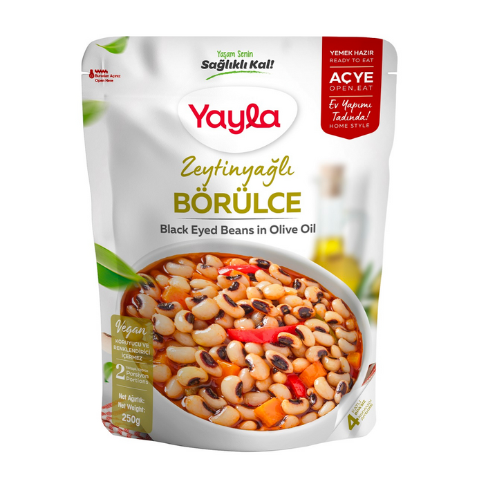 YAYLA Hazır Zeytinyağlı Börülce 250g