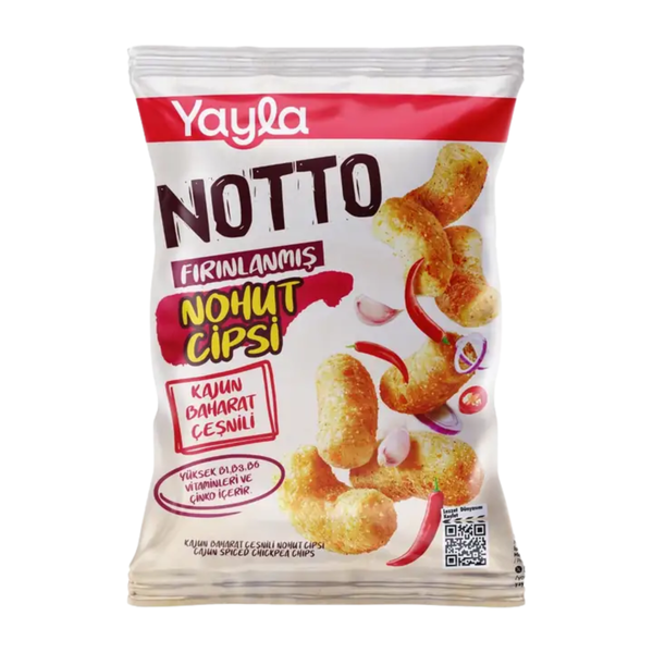 YAYLA Notto Kajun Baharat Çeşnili Nohut Cipsi 55g