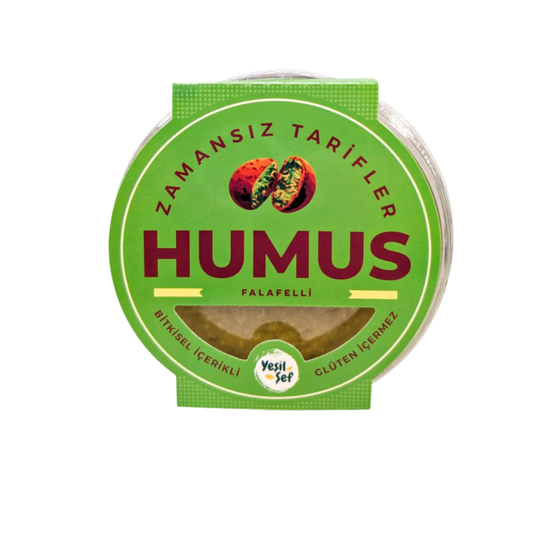 YEŞİL ŞEF Falafelli Humus 200g – Özel Beslenme