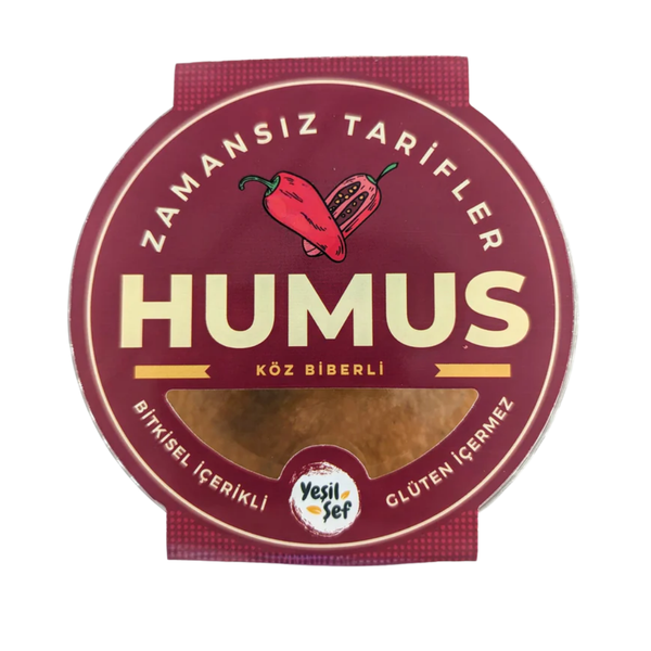 YEŞİL ŞEF Köz Biberli Humus 200g