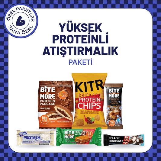 Yüksek Proteinli Atıştırmalık Paketi
