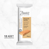 ZBARZ Crunchy Susamlı Vanilya Aromalı Yer Fıstıklı Proteinli Bar 35g x 12 Adet