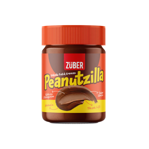 ZÜBER Peanutzilla Kakaolu Fıstık Kreması 315 g