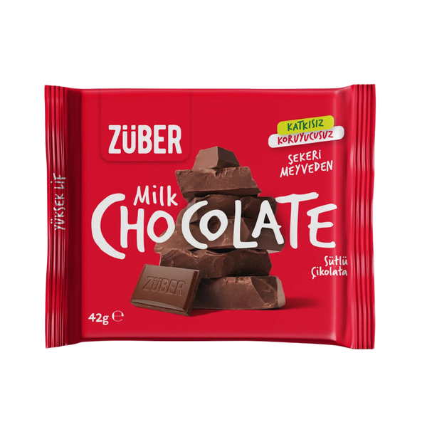 ZÜBER Sütlü Çikolata 42g