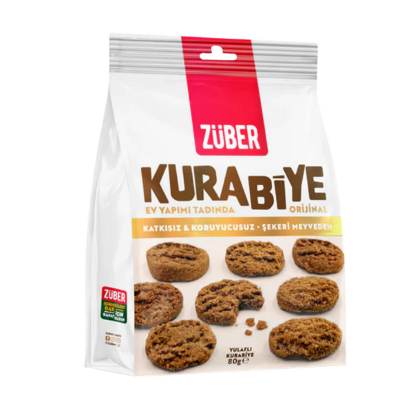 ZÜBER Yulaflı Kurabiye 80g