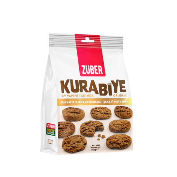 ZÜBER Yulaflı Kurabiye 80g