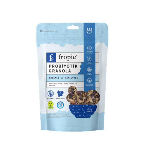 FROPİE Badem & Vanilyalı Probiyotik Granola 200g