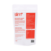 Görseli Galeri görüntüleyiciye yükleyin, SLİMPLUS Domates Soğanlı Glutensiz Cracks Tohum Kraker 50g
