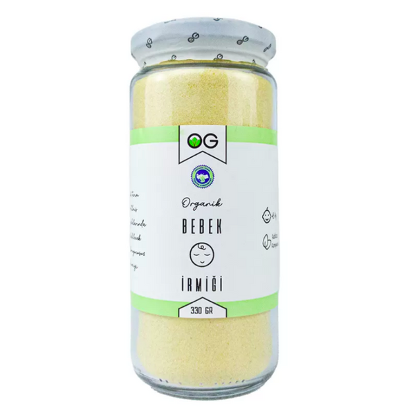 OG NATURAL Organik Bebek İrmiği 330g