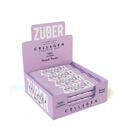 ZÜBER Orman Meyveli Kolajen Protein Bar (12 Adet)
