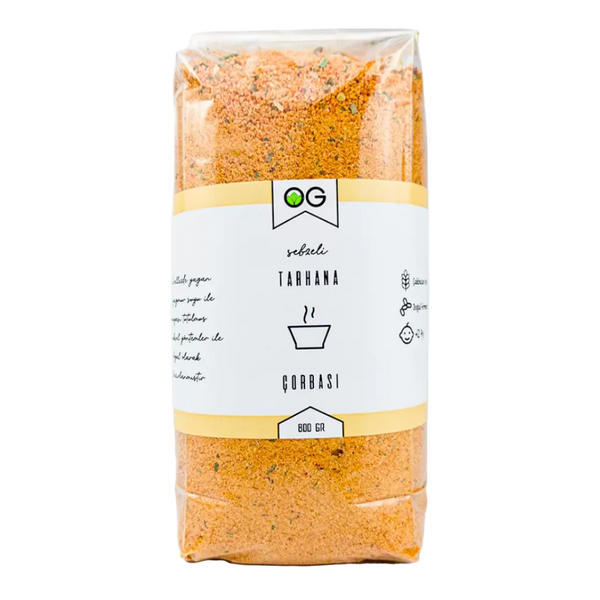 OG NATURAL Yağmur Suyundan Sebzeli Tarhana 800g +12 Ay