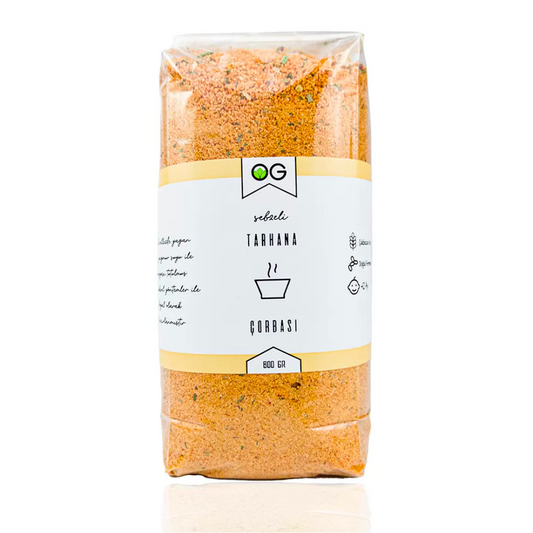 OG NATURAL Yağmur Suyundan Sebzeli Tarhana 800 GR +12 Ay