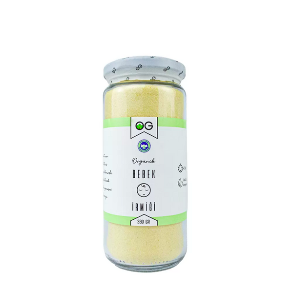 OG NATURAL Organik Bebek İrmiği 330g
