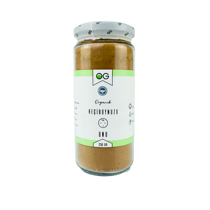 OG NATURAL Organik Keçiboynuzu Unu 250 Gr