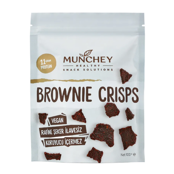 MUNCHEY Büyük Boy Brownie Crisps 100g
