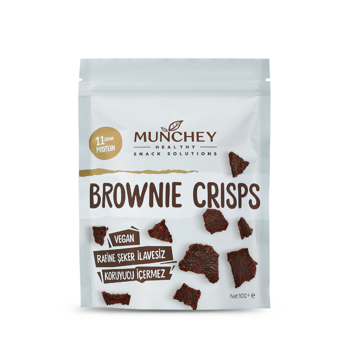 MUNCHEY Büyük Boy Brownie Crisps 100g