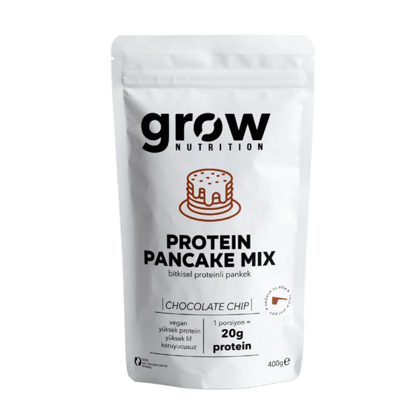 GROW NUTRITION Protein Pancake Mix Chocolate Chip 400g
