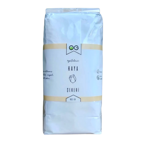 OG NATURAL Öğütülmüş Kaya Şekeri 800g