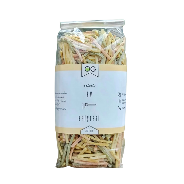 OG NATURAL Karışık Sebzeli Ev Eriştesi 350g