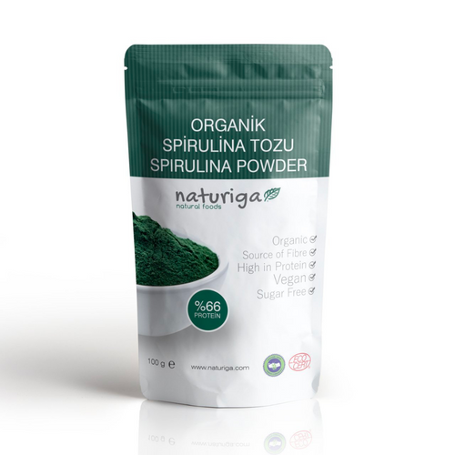 NATURİGA Organik Spirulina Tozu 100g