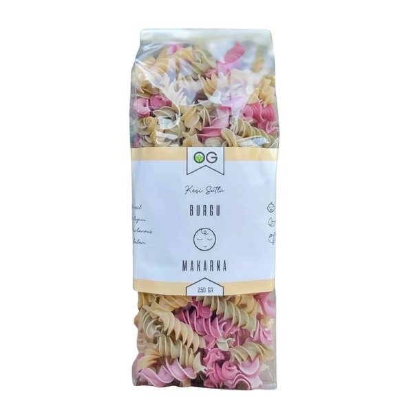OG NATURAL Keçi Sütlü Sebzeli Burgu Makarna 250g