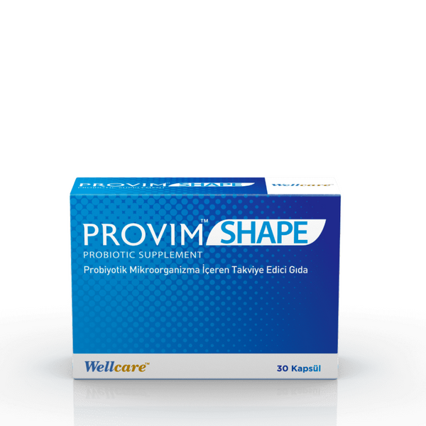 WELLCARE Provim Shape Probiyotik 30 Kapsül