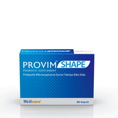 WELLCARE Provim Shape Probiyotik 30 Kapsül 