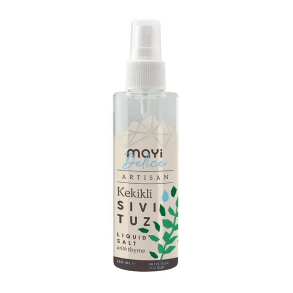 MAYİ TUZ Mayi Artisan Kekikli Sıvı Tuz 150ml