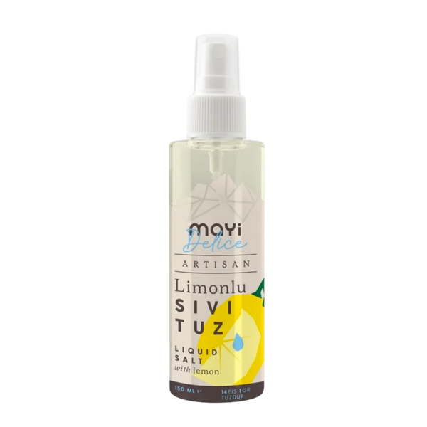 MAYİ TUZ Artisan Limonlu Sıvı Tuz 150ml