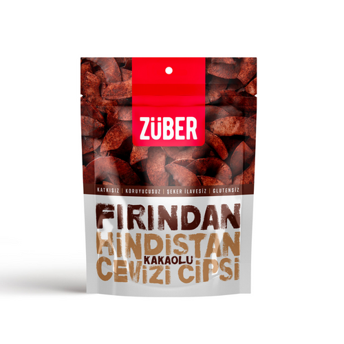 ZÜBER Kakaolu Hindistan Cevizi Cipsi 40g